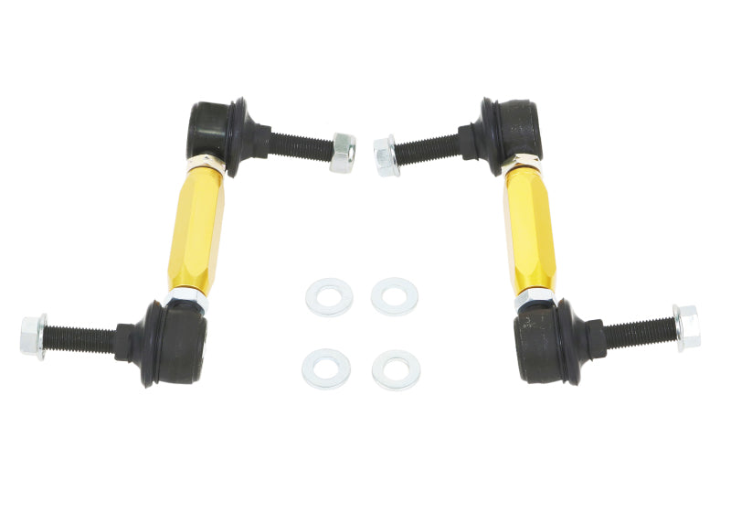 Whiteline Universal Swaybar Link Kit-Heavy Duty Adj Steel Ball w/ 10mm Ball Stud - KLC140-115