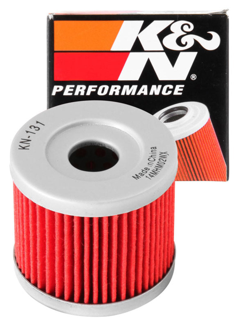 K&amp;N Suzuki / Hyosung 1.75in OD x .5in ID x 1.563in H Oil Filter - KN-131