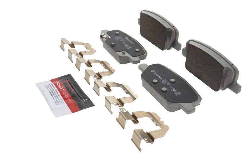 Brembo OE 20-24 Hyundai Palisade/19-20 Santa Fe/20-24 Kia Telluride PRIME Ceramic Brake Pad - Rear - P30118N