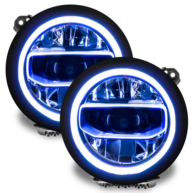 Oracle Jeep Wrangler JL/JT RGB+W Headlight DRL  Kit - ColorSHIFT w/ Simple Controller SEE WARRANTY - 1346-504