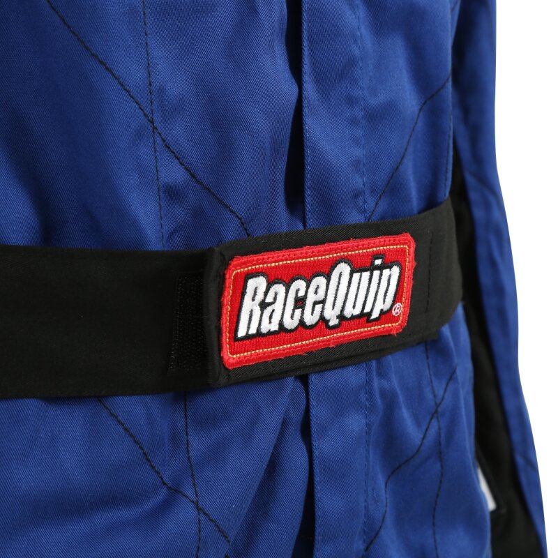 RaceQuip Blue Chevron-1 Suit - SFI-1 Medium - 130923RQP