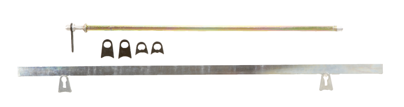 RaceQuip Net Mount Kit Spring Pin 24in w/ Flat Bar - 700106RQP