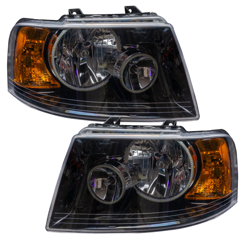 Oracle 03-06 Ford Expedition SMD HL - Black - White SEE WARRANTY - 7154-001