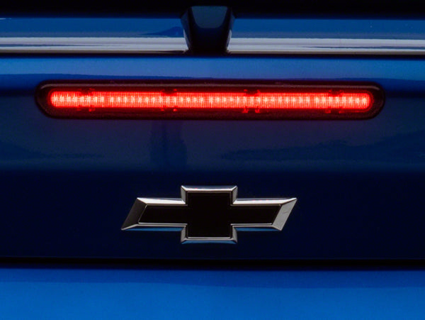 Raxiom 16-23 Chevrolet Camaro Axial Series LED Third Brake Light- Smoked - CC2930 for 2016-2024 Chevrolet Camaro - front view