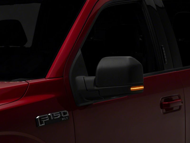 Raxiom 15-20 Ford F-150 Axial Series LED Mirror Mounted Turn Signals- Smoked - T578175