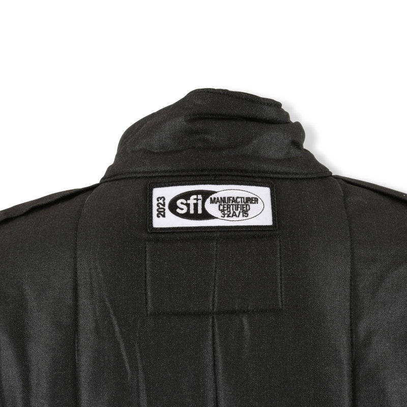 RaceQuip SFI-15 Jacket Black Small - 91919929RQP