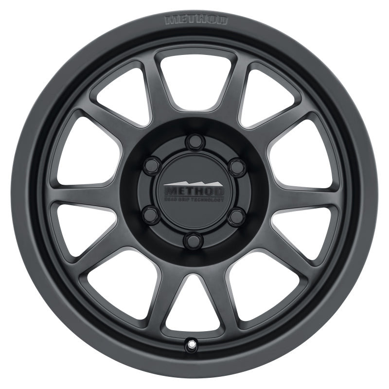 Method MR702 17x7.5 +50mm Offset 6x130 84.1mm CB Matte Black Wheel - MR70277563550