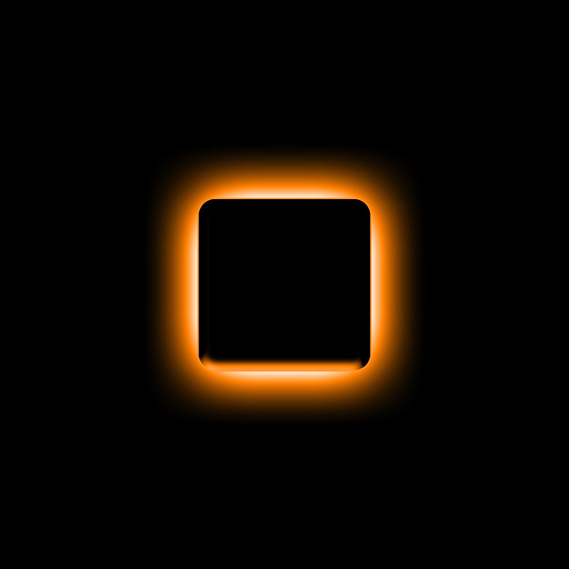 ORACLE Lighting Universal Illuminated LED Letter Badges - Matte Blk Surface Finish - I SEE WARRANTY - 3141-I-005