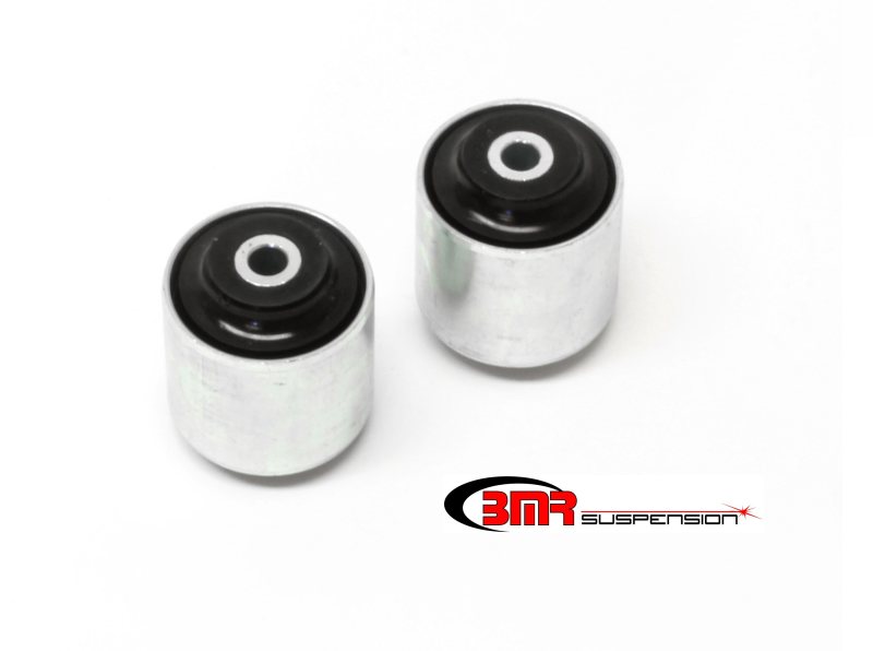 BMR 14-17 Chevy SS Front Radius Rod Bushing Kit (Elastomer) - Black - BK010 for 2014-2017 Chevrolet SS - front view