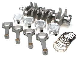 Brian Crower Mitsubishi 4B11T Evolution X 2.5L Stroker Kit - 98mm Stroke Billet Crank BC625+ Rods - BC0138 for 2008-2014 Mits