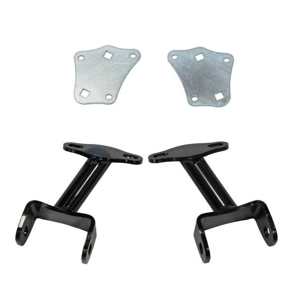 QA1 73-87 C10 Small Block/Big Block Engine Mount Kit w/ QA1 Crossmember - 7740-375 for 1963-1974 Chevrolet C10 - front view
