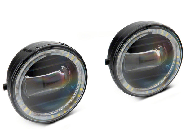 Raxiom 05-11 Toyota Tacoma 07-13 Toyota Tundra Axial Series LED Angel Eye Fog Lights - TT22208 for 2005-2011 Toyota Tacoma - 