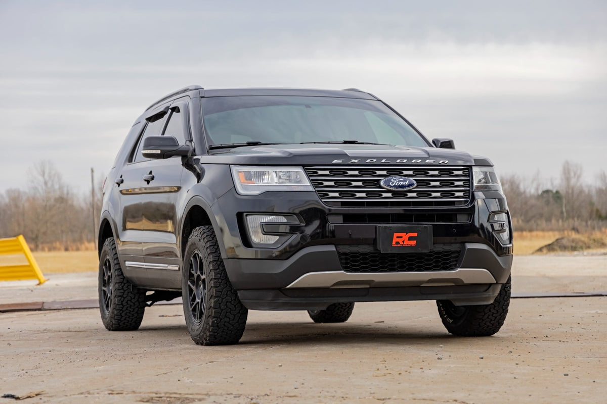 Rough Country - 2 Inch Lift Strut Kit - Ford Explorer 4WD (2011-2019) - 400031 by Rough Country - angle view