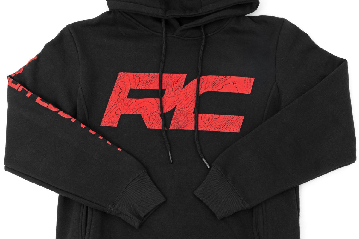 Rough Country Hoodie | RC Tread Sleeve | Black | SM