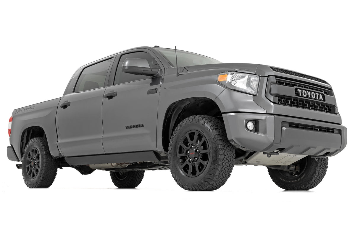 Rough Country - Power Running Boards - Dual Electric Motor - Double Cab - Toyota Tundra (07-21) - PSR50115 for 2007-2021 Toyo