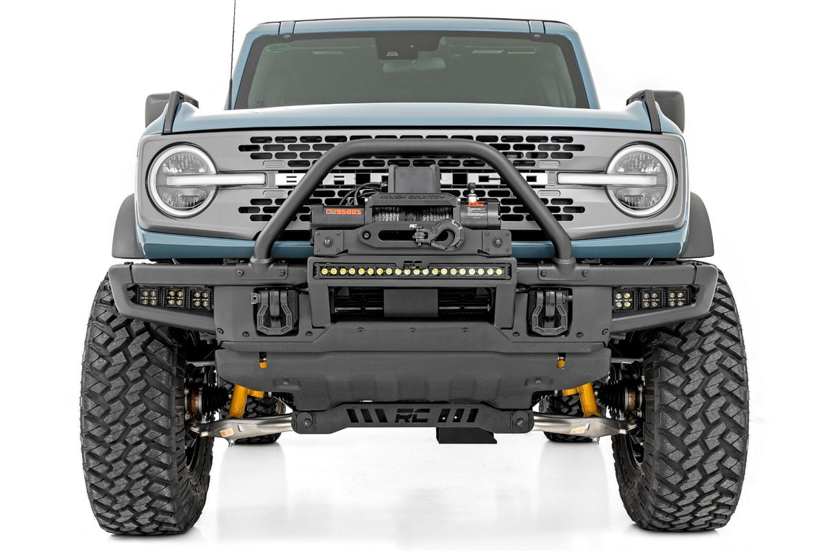 LED Light Kit | Fog Mount | Triple 2&quot; Black Pair | Spot/Flood | Ford Bronco (21-24)