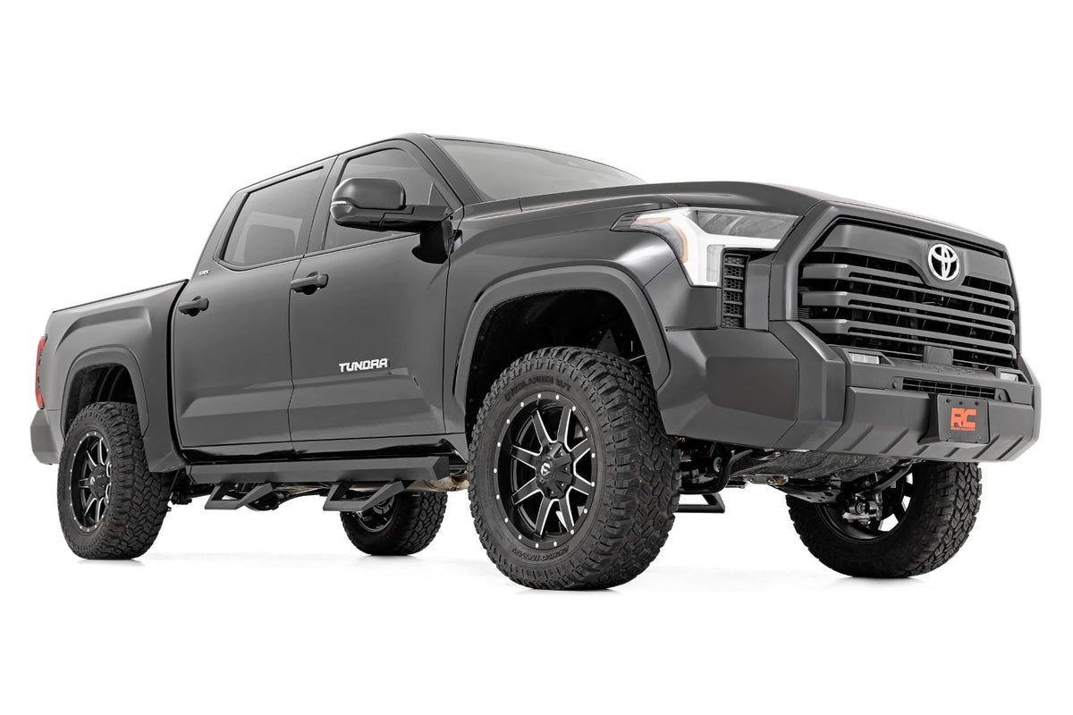 Rough Country - 3.5 Inch Lift Kit - OE Air Ride - Toyota Tundra 4WD (2022-2025) - 71300 for 2022-2024 Toyota Tundra - angle v