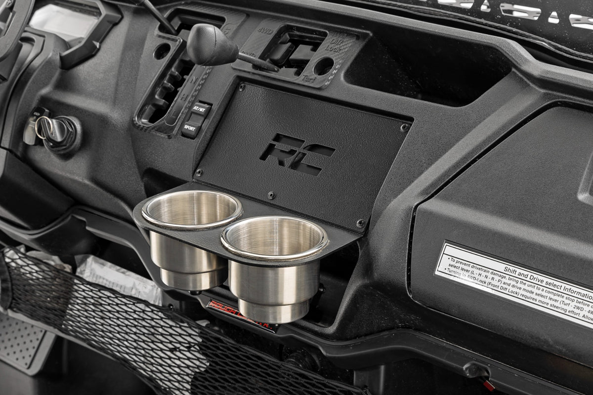 Rough Country - Cup Holder - MLC-8 Mount - Honda Pioneer 1000 - 92056 by Rough Country - detail view