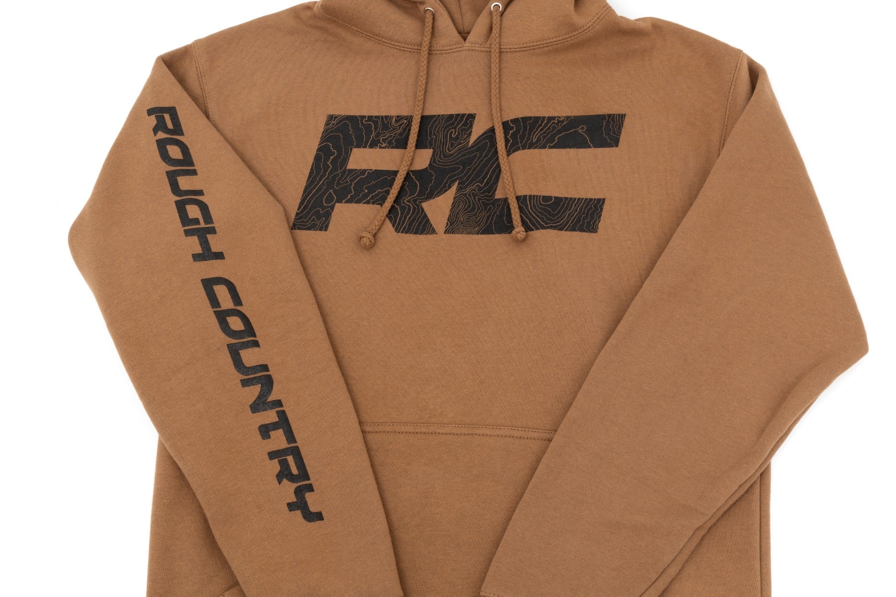 Rough Country Rough Country Hoodie RC Topographical Sleeve Saddl