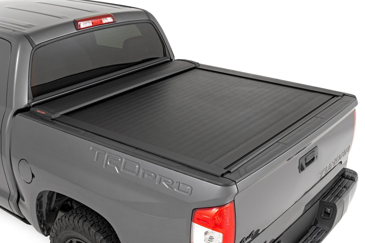 Retractable Bed Cover | 5&#39;7&quot; Bed | Toyota Tundra 2WD/4WD (2007-2021)