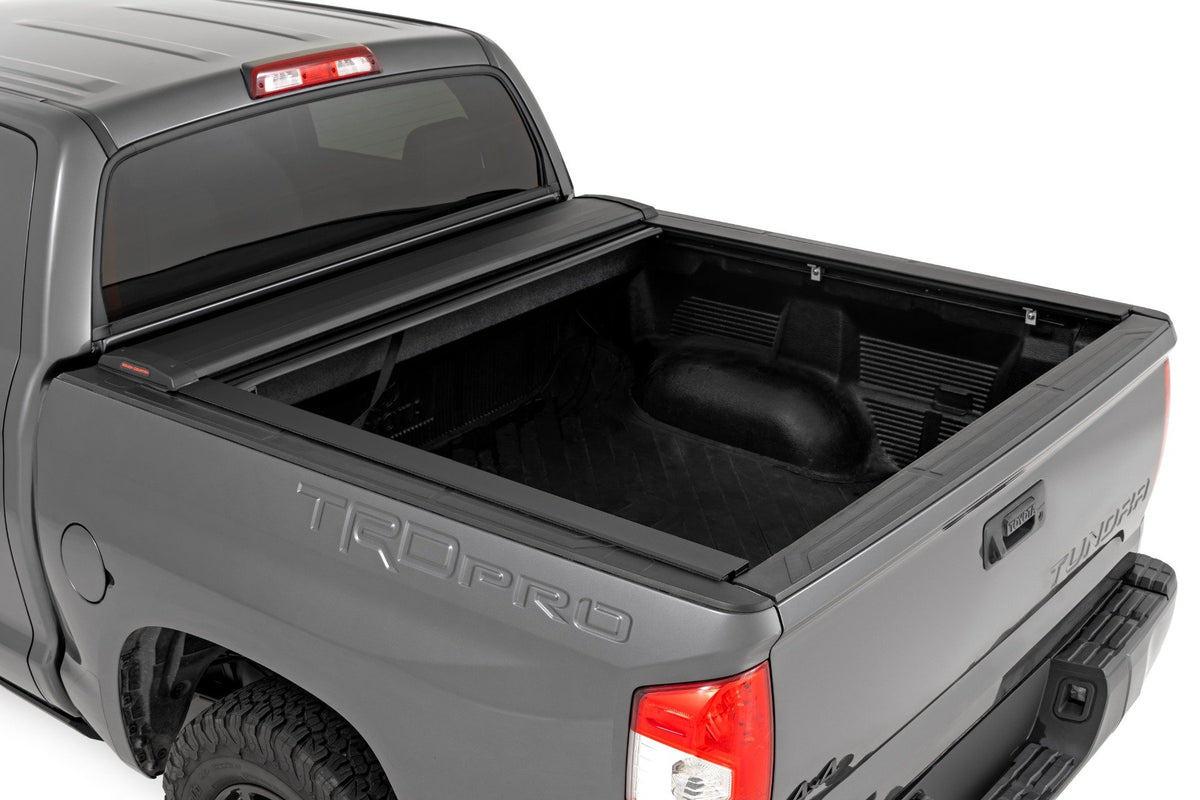 Retractable Bed Cover | 5&#39;7&quot; Bed | Toyota Tundra 2WD/4WD (2007-2021)