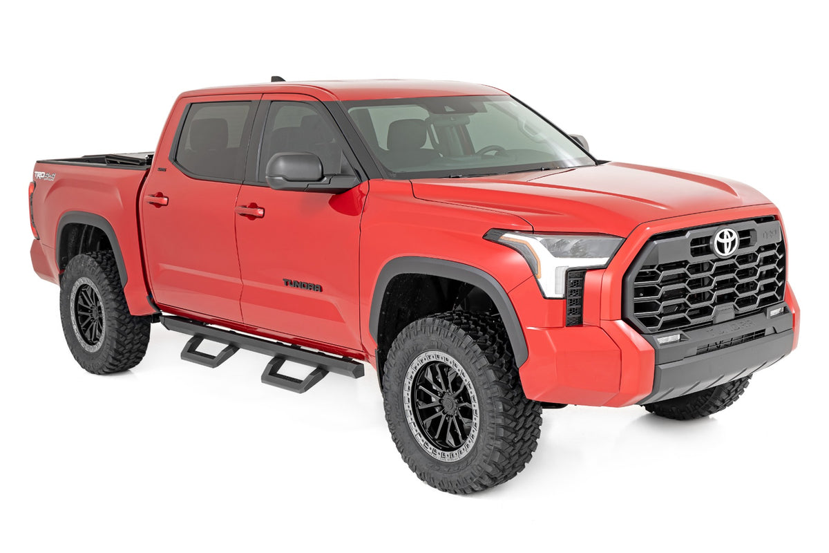 SR2 Adjustable Aluminum Steps | Crew Cab | Toyota Tundra 2WD/4WD (2022-2024)