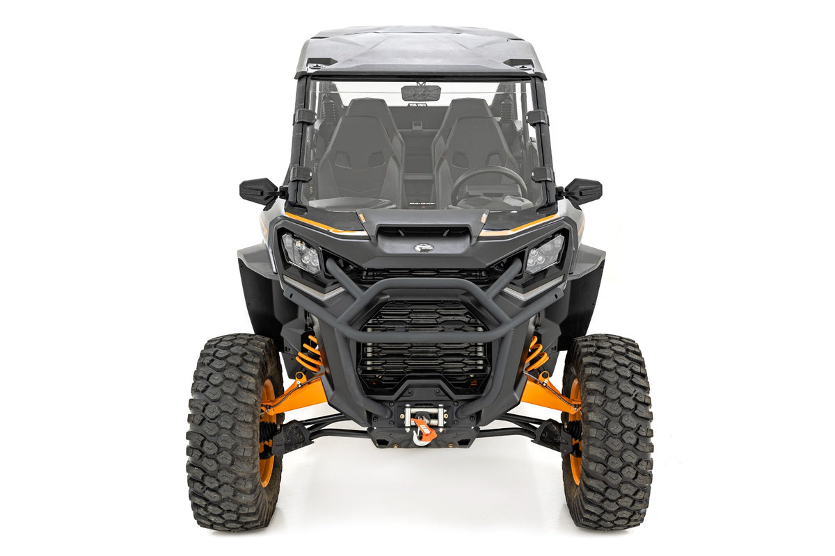 Rough Country - Full Windshield - Scratch Resistant - Can-Am Commander 1000R - 98102230 for 2021-2023 Can Am Commander 1000R 