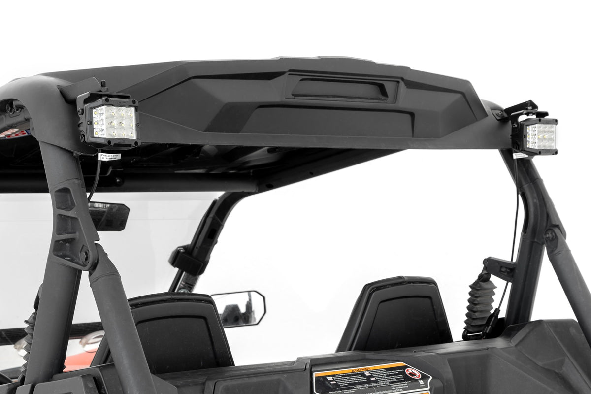 LED Light | Rear Mount | 2&quot; Black Pair | Spot | Can-Am Maverick Sport