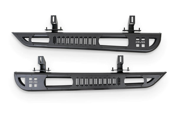DV8 Offroad - 2018-2026 2-Door Jeep Wrangler JL | OE Plus Side Steps - SRJL-10
