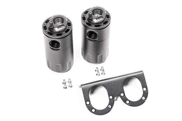 Radium Engineering Dual Universal Catch Can Kit - Fluid Lock - 20-0005-FL
