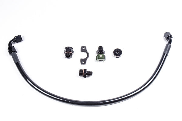 Radium Engineering Mitsubishi Evo X Fuel Rail - 20-0112-12 for 2008-2015 Mitsubishi Lancer - side view