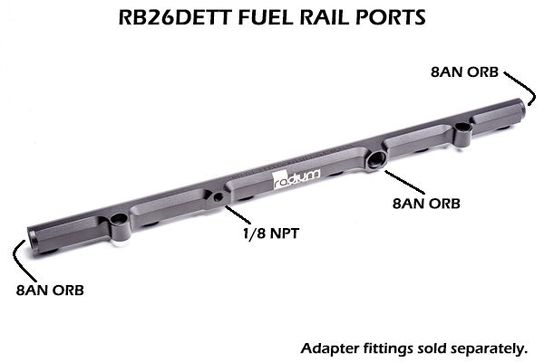 Radium Engineering Nissan RB26DETT Fuel Rail - 20-0217