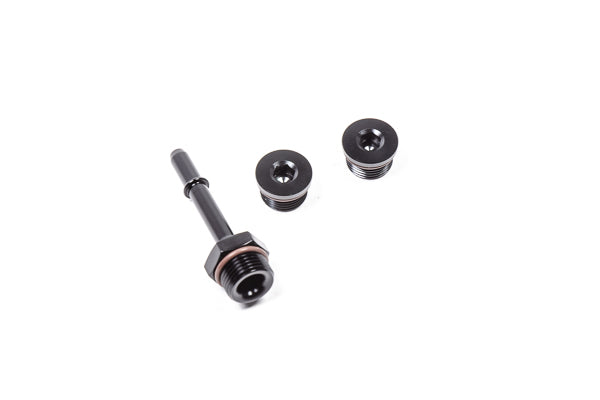 Radium Engineering Honda K-Series Fuel Rail - 20-0230-02 for 2002-2006 Acura RSX - side view