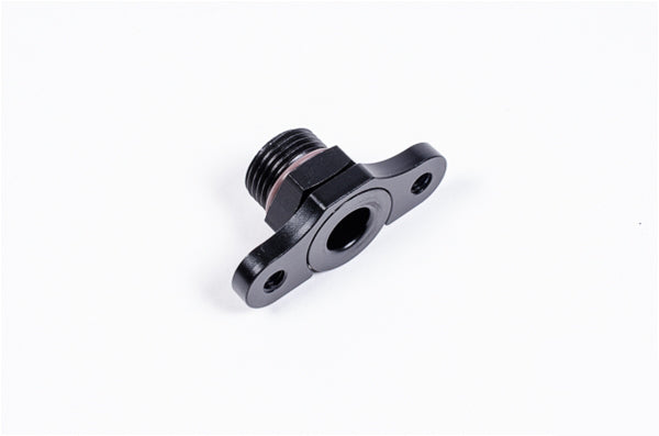 Radium Engineering FPR Adapter - 8AN ORB 11mm Bore 39mm Spacing M6 - 20-0301
