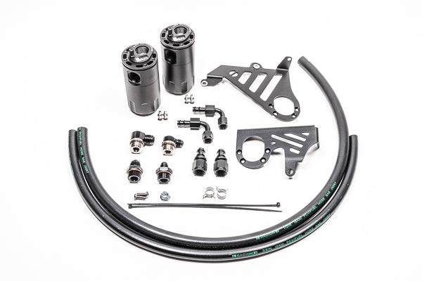 Radium Engineering Dual Catch Can Kit 13-18 Focus ST Fluid Lock - 20-0358-FL