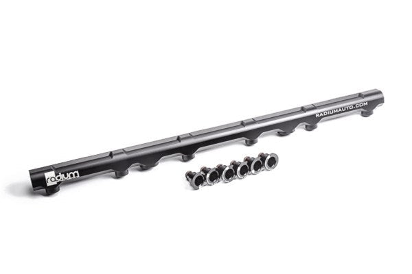 Radium Engineering Toyota 2JZ-GE Fuel Rail - 20-0371 - rear view