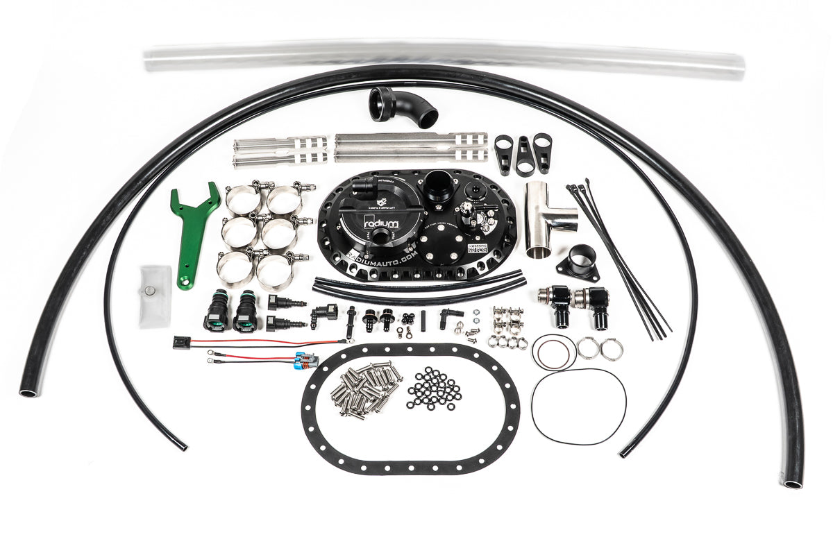 Radium Engineering Saddle Tank Fuel Cell Conversion Kit - 20-0664