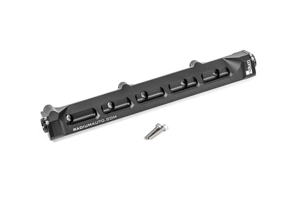 Radium Engineering VW 2.8L 24V VR6 Fuel Rail - 20-0878 - angle view