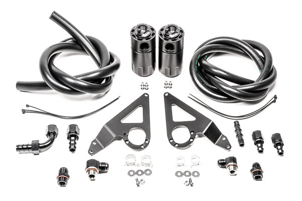 Radium 2022+ Subaru BRZ / Toyota GR86 Dual Catch Can Kit Fluid Lock - 20-0913-FL