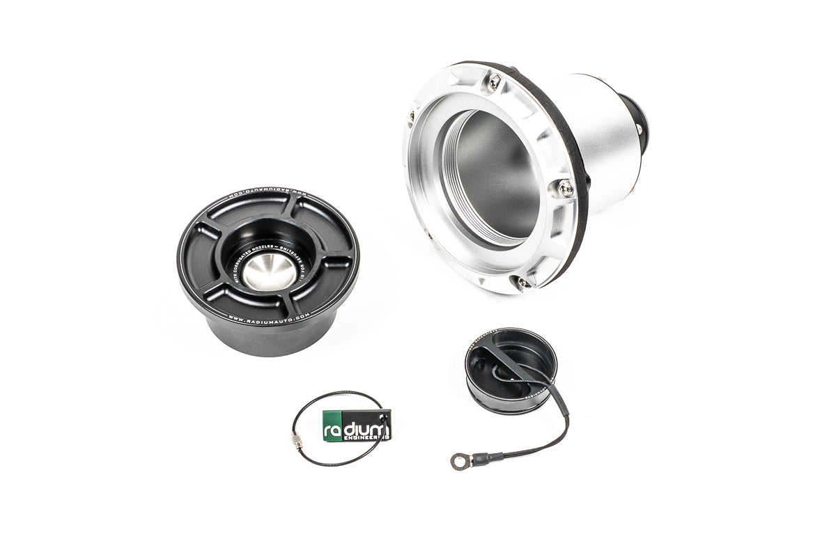 Radium Engineering Remote Mount SVF Swing Valve Filler 1.5in - 20-1003