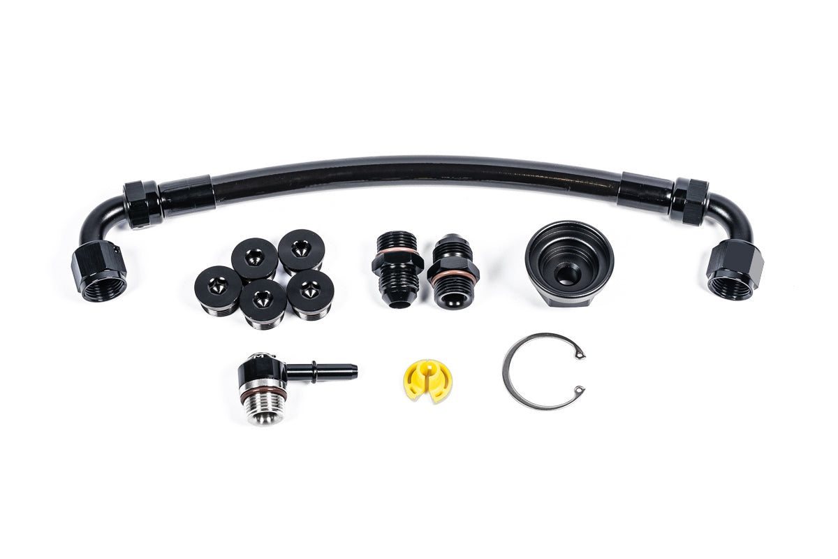 Radium Engineering Nissan VK56DE Fuel Rails - 20-1056 - detail view