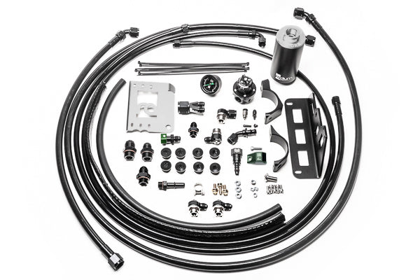 Radium Engineering 08-15 Cadillac CTS-V Fuel Hanger Plumbing Kit - Microglass Filter - 20-1325-05