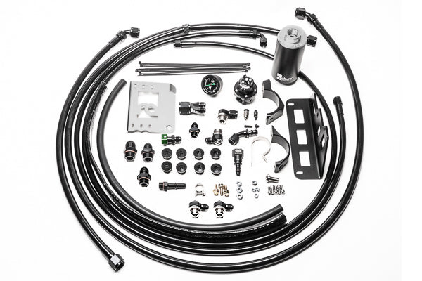 Radium Engineering 08-15 Cadillac CTS-V Fuel Hanger Plumbing Kit - Stainless Filter - 20-1325-03