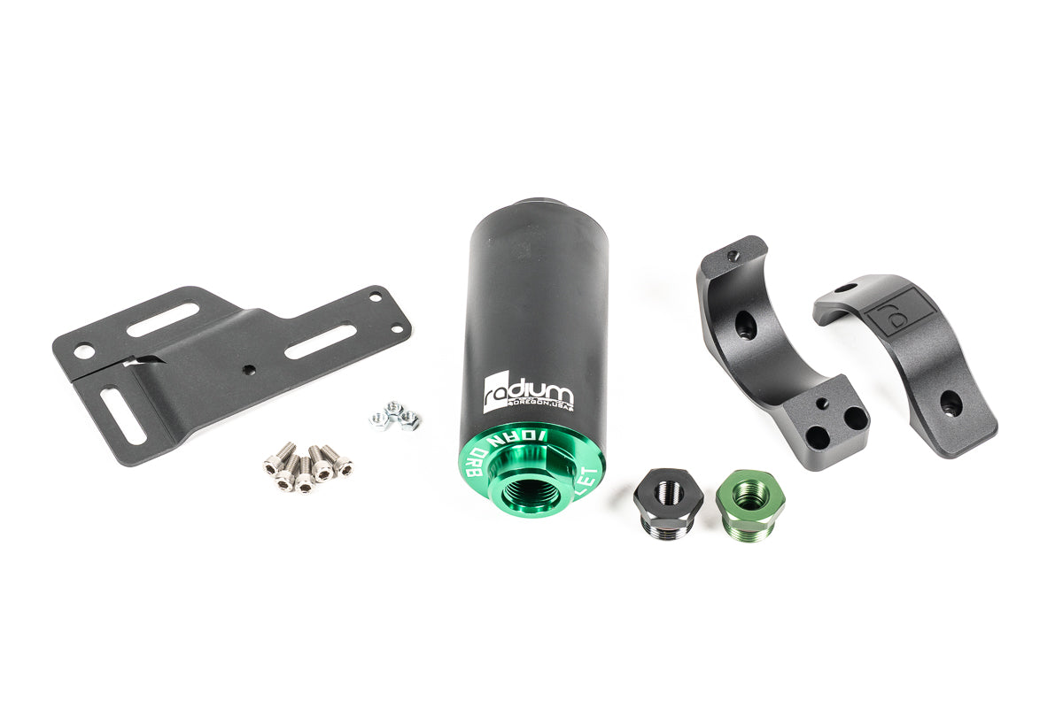 Radium Engineering Fuel Filter Kit Mitsubishi EVO 1-6 Microglass Filter - 20-1329-05