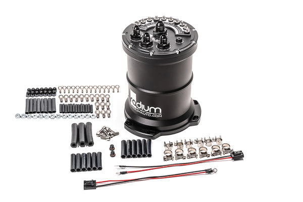 Radium Multi-Pump Fuel Surge Tank Fits Walbro GSS342 / AEM 50-1200 / DW4 (Pumps Not Included) - 20-1440