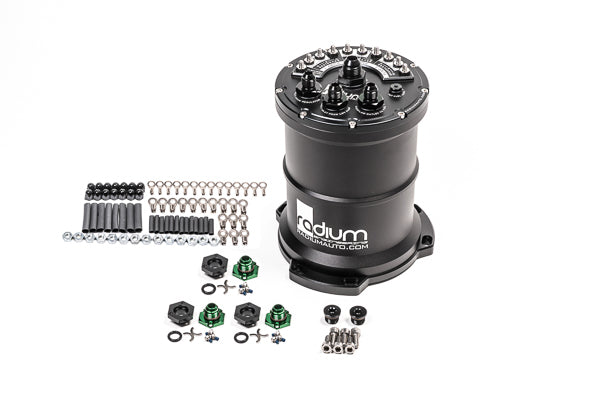 Radium Multi-Pump Fuel Surge Tank Fits Bosch BR540 / Deatschwerks DW400 (Pumps Not Included) - 20-1441