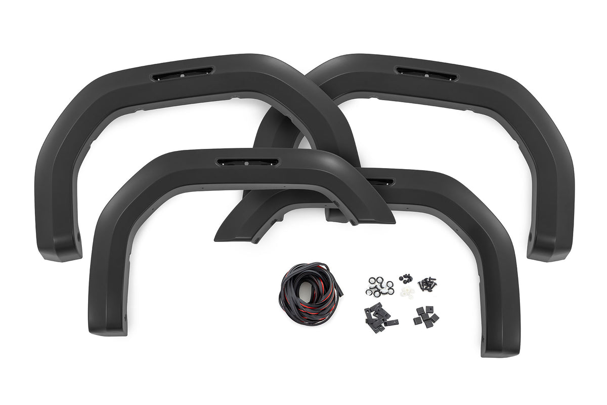 Rough Country - Fender Flares - Sport - GMC Sierra 2500 HD/Sierra 3500 HD 2WD/4WD (2020-2025) - S-G11912 by Rough Country - a