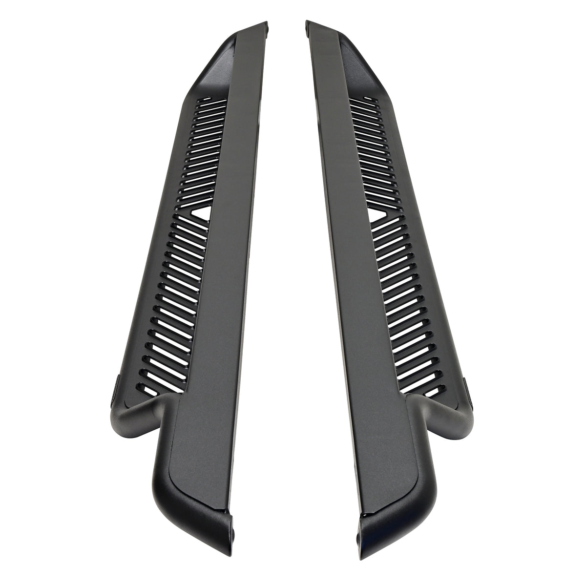 Westin 19-25 Ford Ranger SuperCrew Outlaw Drop Running Boards - Tex. Blk - 20-44155 for 2019-2026 Ford Ranger - angle view