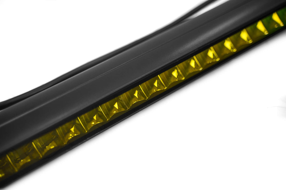 DV8 Offroad - 20-Inch Elite Series Amber LED Light Bar | Single Row - BE20SW105W-A
