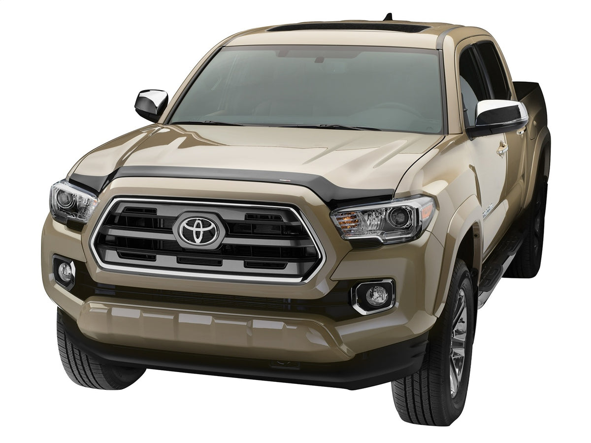 Weathertech - Low Profile Aerodynamic Hood Protector - Dark Smoke 16-23 Tacoma - 55100
